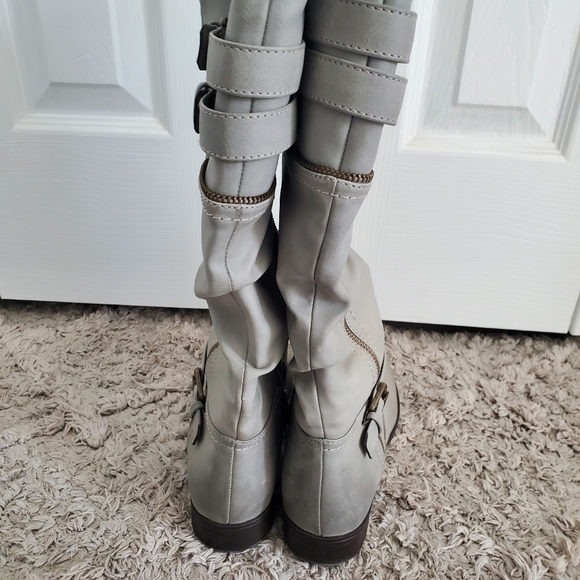 White Mountain Ranger tall gray riding boots - Picture 6 of 8